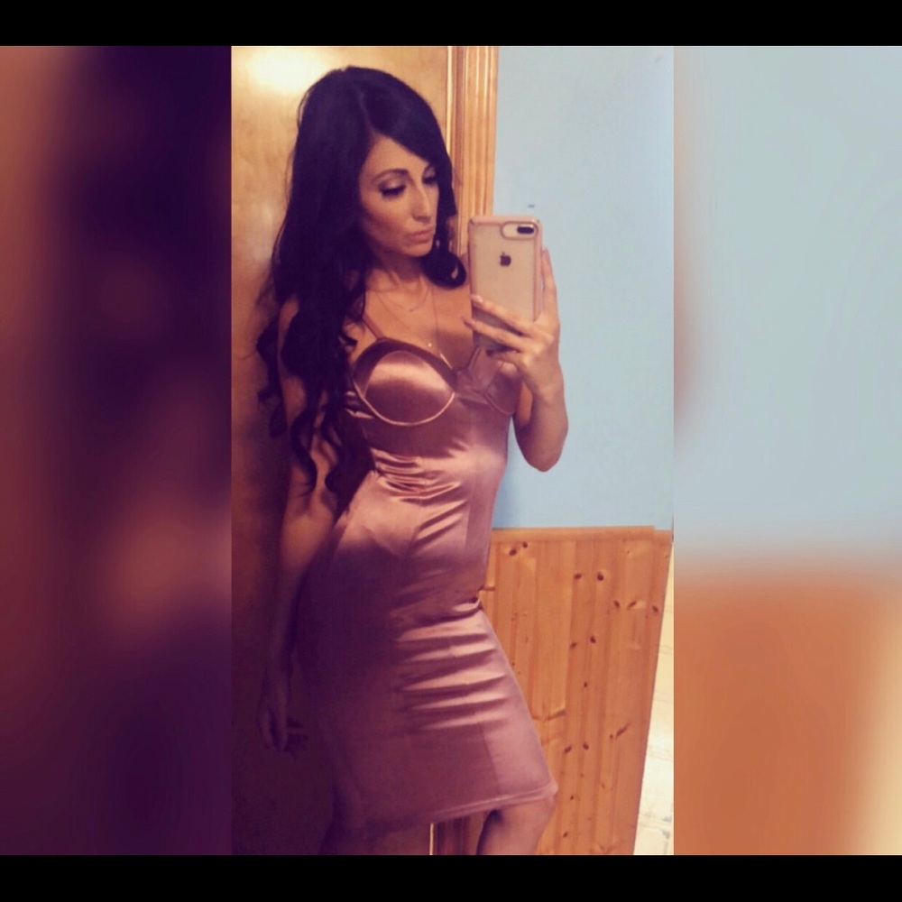 Mauve dress